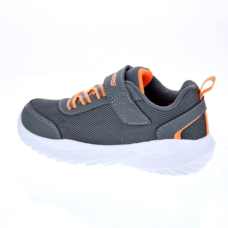 Zapatillas Skechers zapatos Niño modelo Nitro Gris 