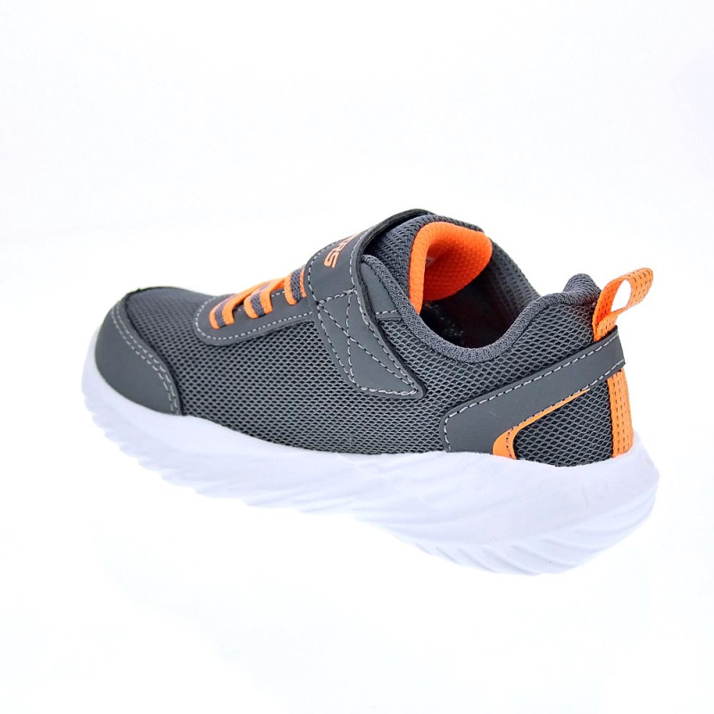 Zapatillas Skechers zapatos Niño modelo Nitro Gris 