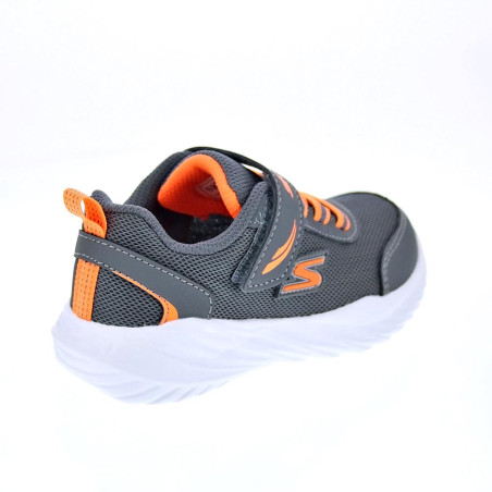 Zapatillas Skechers zapatos Niño modelo Nitro Gris 