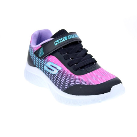 Zapatillas Skechers zapatos Niña modelo Microspec Negro 