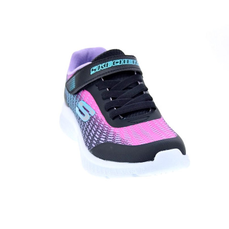 Zapatillas Skechers zapatos Niña modelo Microspec Negro 