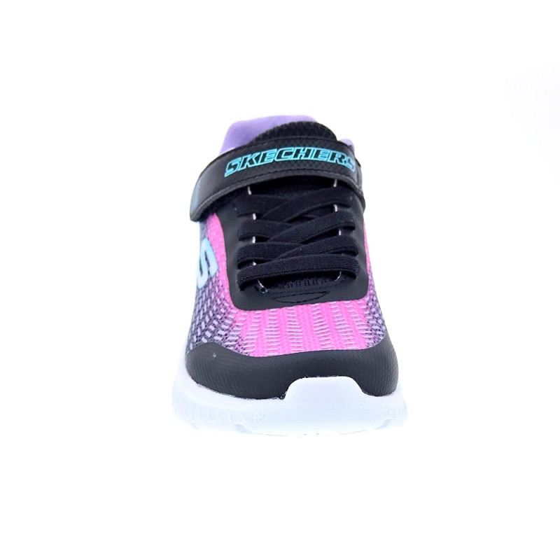 Zapatillas Skechers zapatos Niña modelo Microspec Negro 