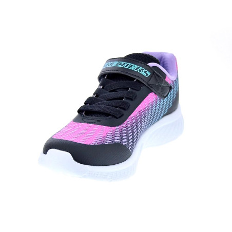 Zapatillas Skechers zapatos Niña modelo Microspec Negro 