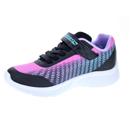 Zapatillas Skechers zapatos Niña modelo Microspec Negro 