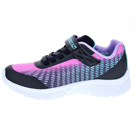 Zapatillas Skechers zapatos Niña modelo Microspec Negro 