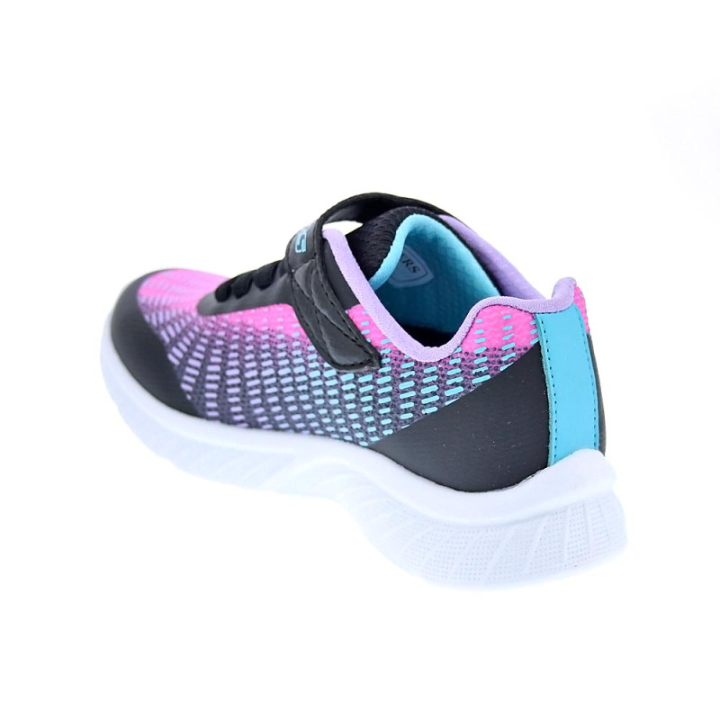 Zapatillas Skechers zapatos Niña modelo Microspec Negro 