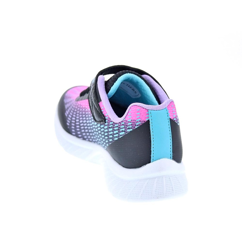 Zapatillas Skechers zapatos Niña modelo Microspec Negro 