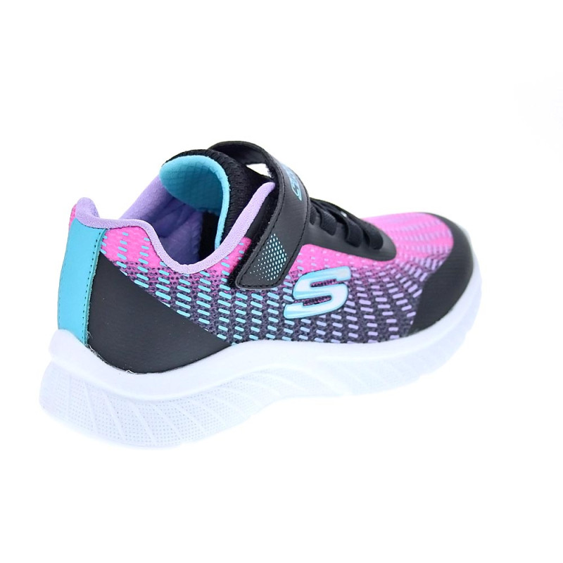 Zapatillas Skechers zapatos Niña modelo Microspec Negro 