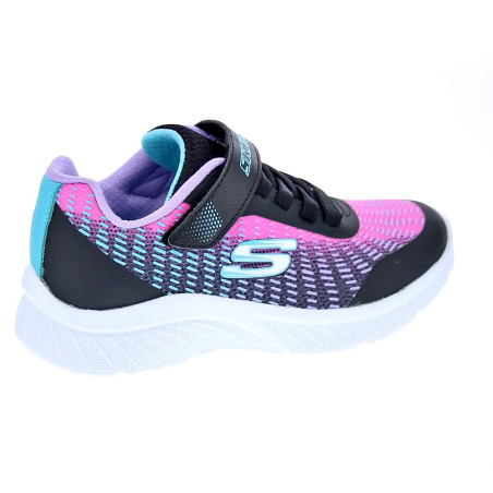 Zapatillas Skechers zapatos Niña modelo Microspec Negro 