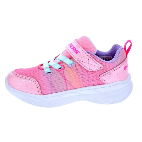 Zapatillas Skechers zapatos Niña modelo Snap Sprint Rosa 