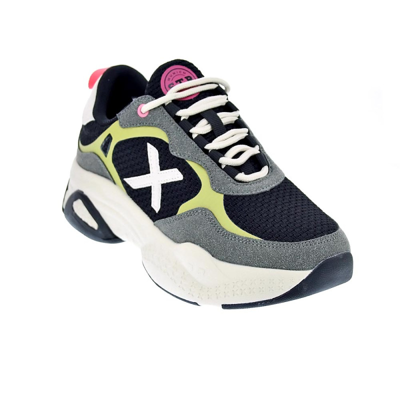 Zapatillas Munich zapatos Mujer modelo Sabbia Negro 