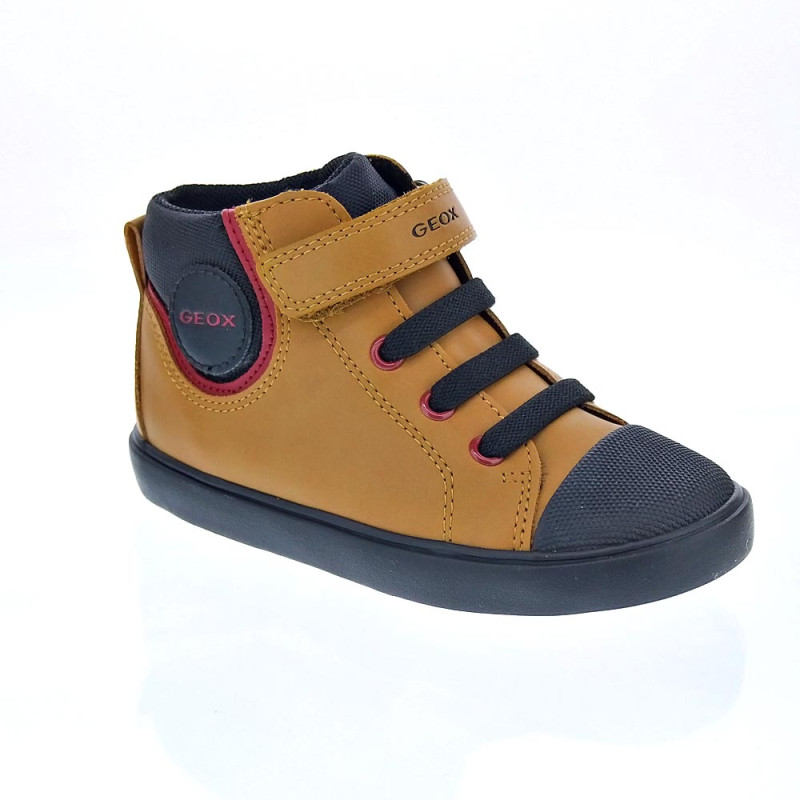 Botines Geox zapatos Niño modelo Gislli Amarillo 
