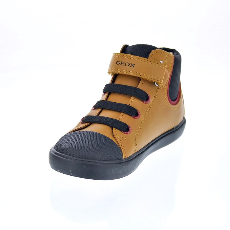 Botines Geox zapatos Niño modelo Gislli Amarillo 