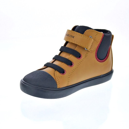 Botines Geox zapatos Niño modelo Gislli Amarillo 