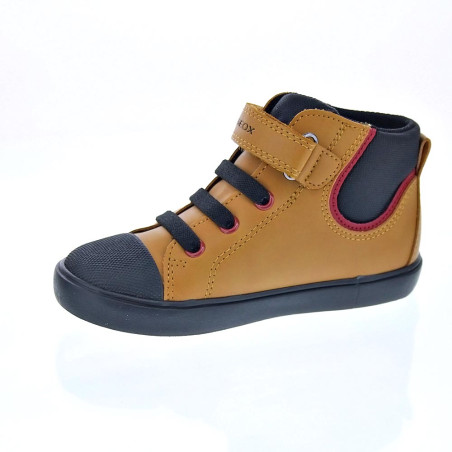 Botines Geox zapatos Niño modelo Gislli Amarillo 
