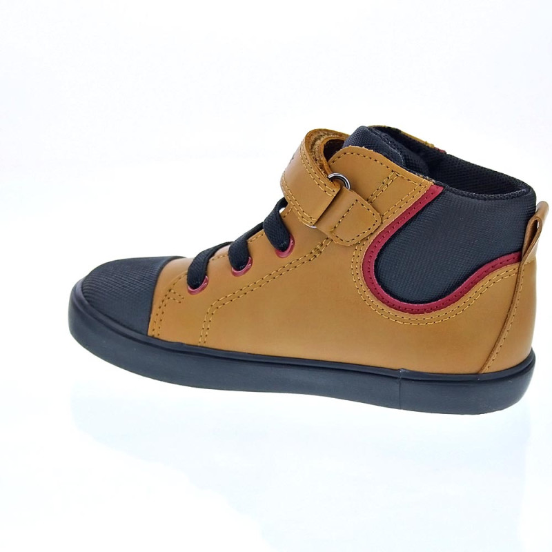 Botines Geox zapatos Niño modelo Gislli Amarillo 