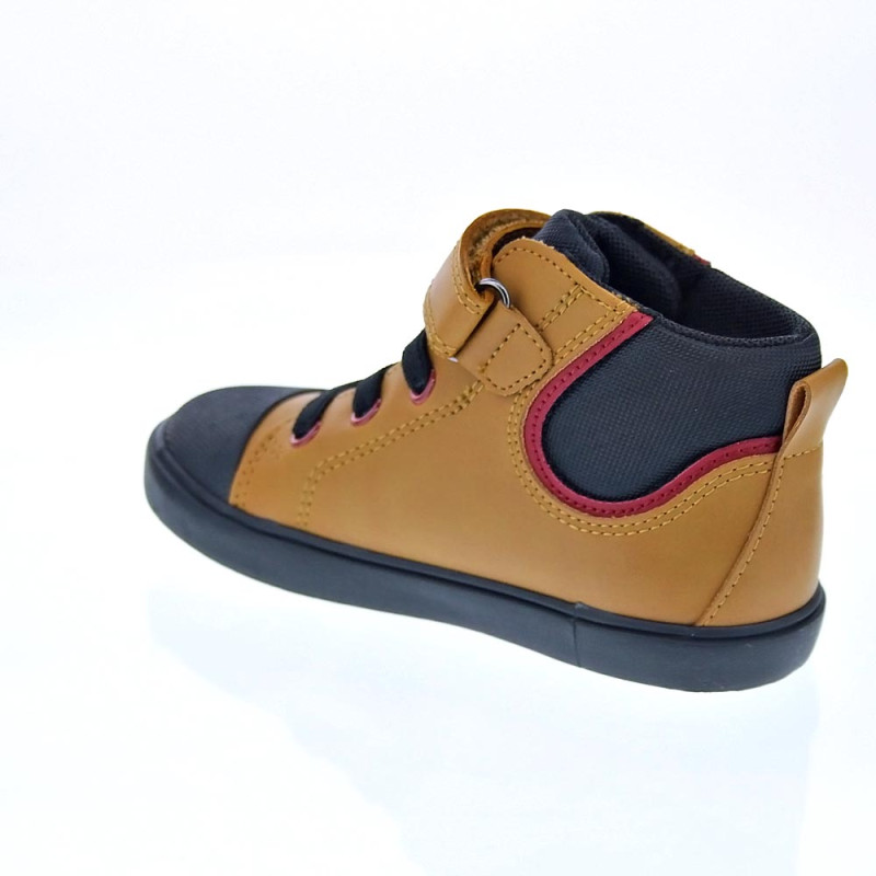 Botines Geox zapatos Niño modelo Gislli Amarillo 