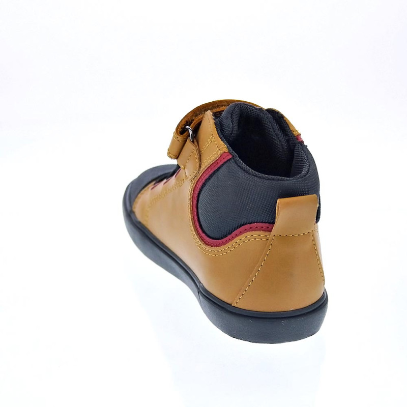 Botines Geox zapatos Niño modelo Gislli Amarillo 