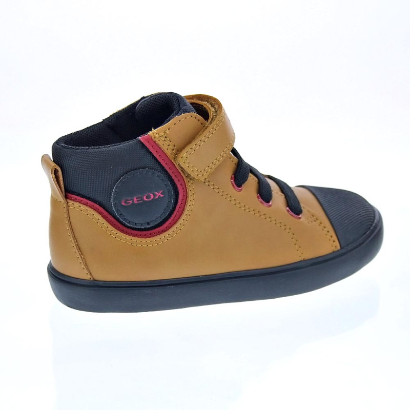 Botines Geox zapatos Niño modelo Gislli Amarillo 