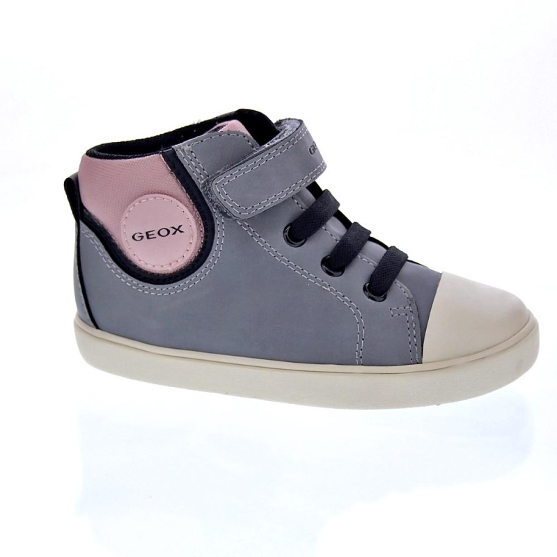 Botines Geox zapatos Niña modelo Gisli Gris 