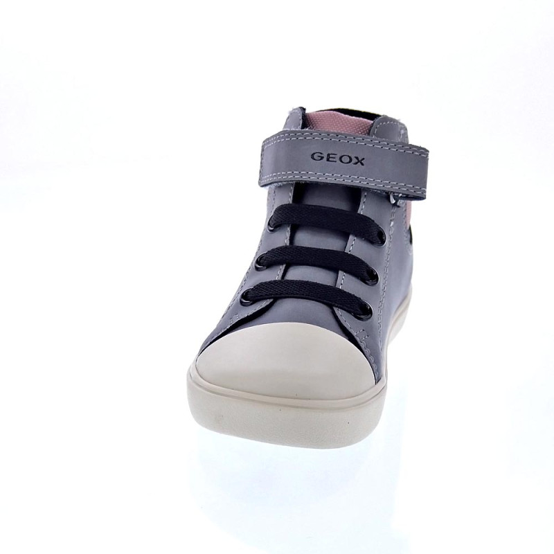 Botines Geox zapatos Niña modelo Gisli Gris 