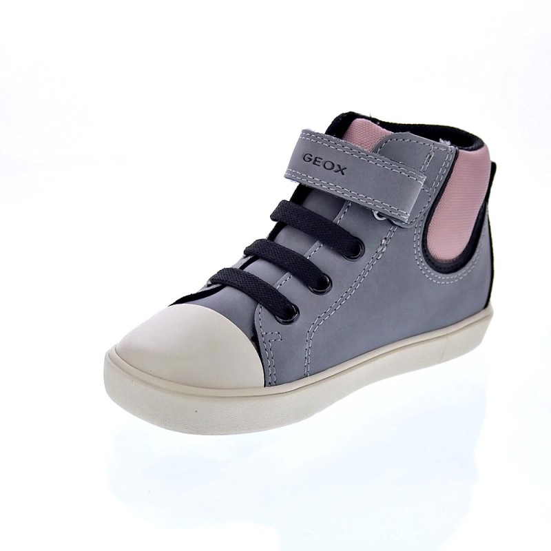 Botines Geox zapatos Niña modelo Gisli Gris 