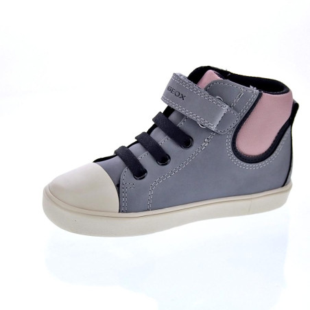 Botines Geox zapatos Niña modelo Gisli Gris 