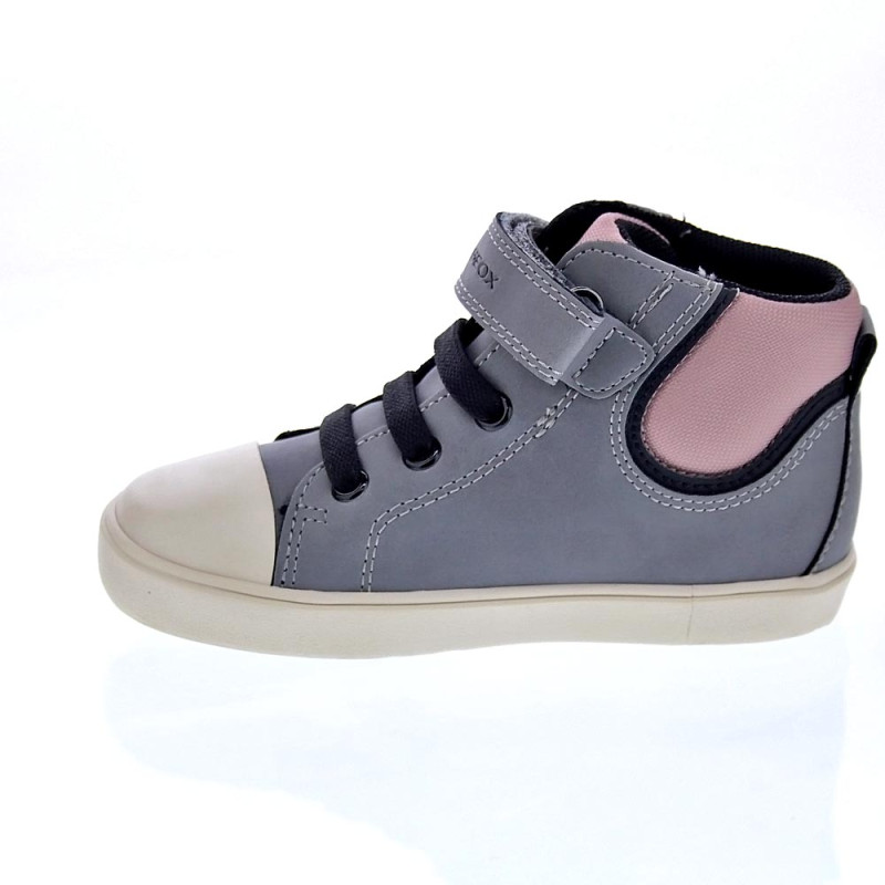 Botines Geox zapatos Niña modelo Gisli Gris 