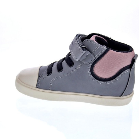 Botines Geox zapatos Niña modelo Gisli Gris 