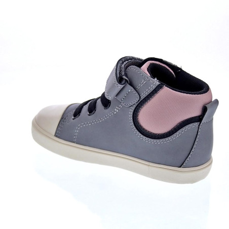 Botines Geox zapatos Niña modelo Gisli Gris 