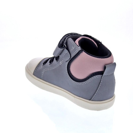 Botines Geox zapatos Niña modelo Gisli Gris 