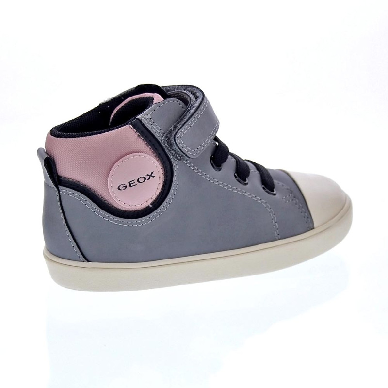 Botines Geox zapatos Niña modelo Gisli Gris 