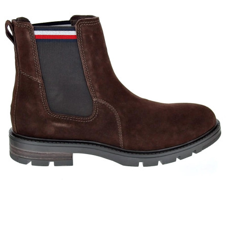 Botines Tommy Hilfiger zapatos Hombre modelo Chelsea Marrón 