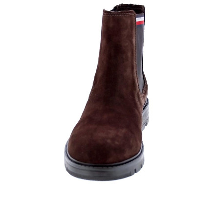 Botines Tommy Hilfiger zapatos Hombre modelo Chelsea Marrón 