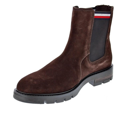 Botines Tommy Hilfiger zapatos Hombre modelo Chelsea Marrón 