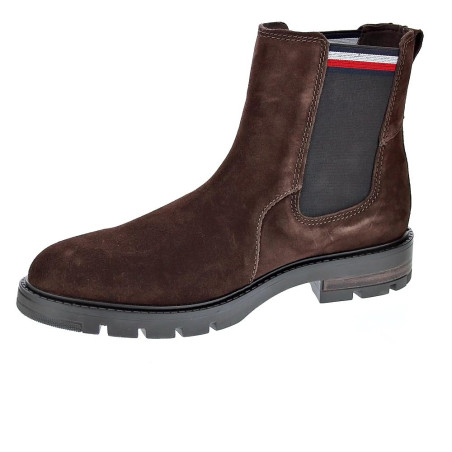 Botines Tommy Hilfiger zapatos Hombre modelo Chelsea Marrón 