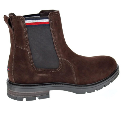 Botines Tommy Hilfiger zapatos Hombre modelo Chelsea Marrón 