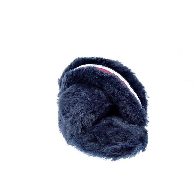 Pantuflas Tommy Hilfiger zapatos Mujer modelo Cross Strap Azul 