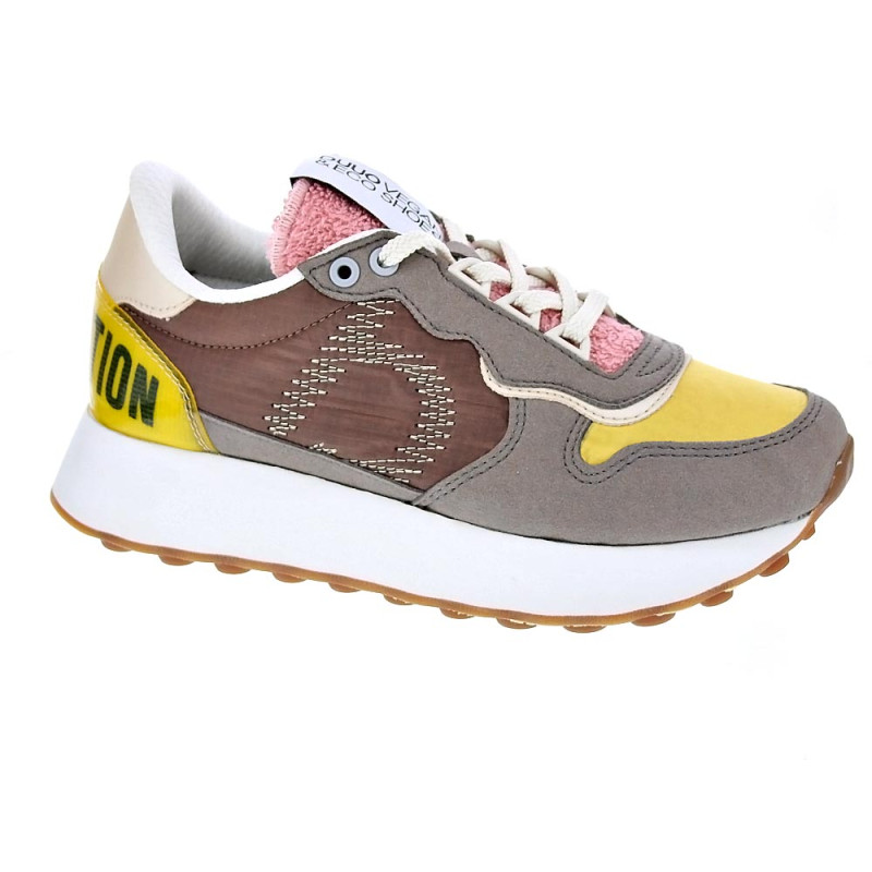 Zapatillas Duuo zapatos Mujer modelo Calma High Beige 