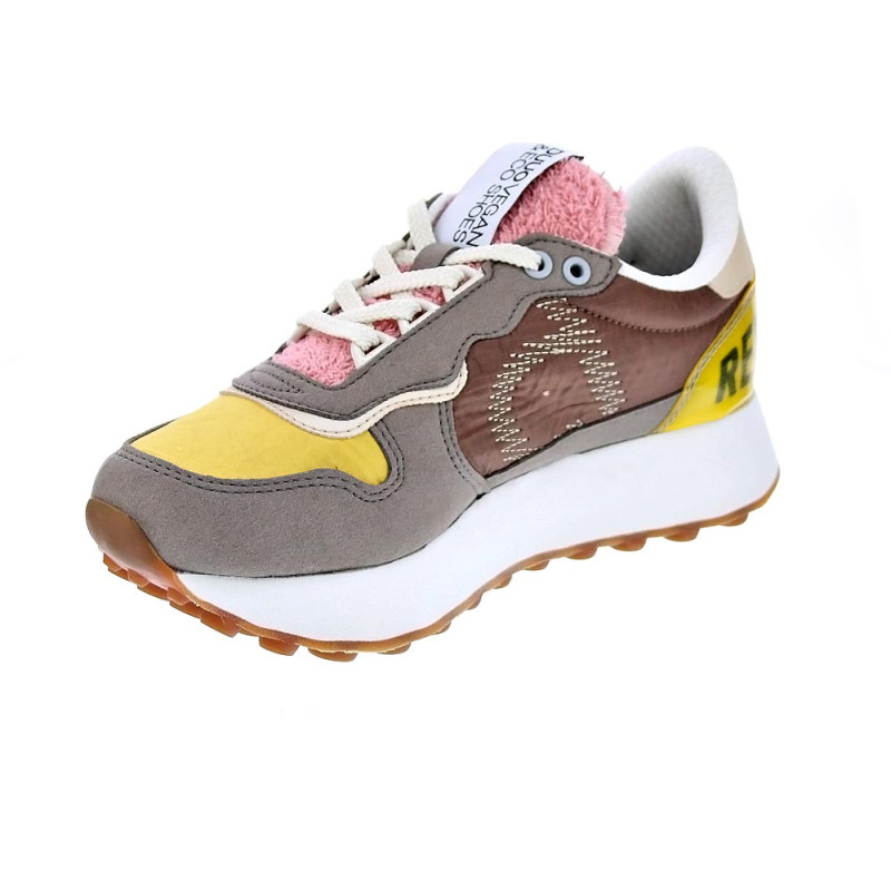 Zapatillas Duuo zapatos Mujer modelo Calma High Beige 