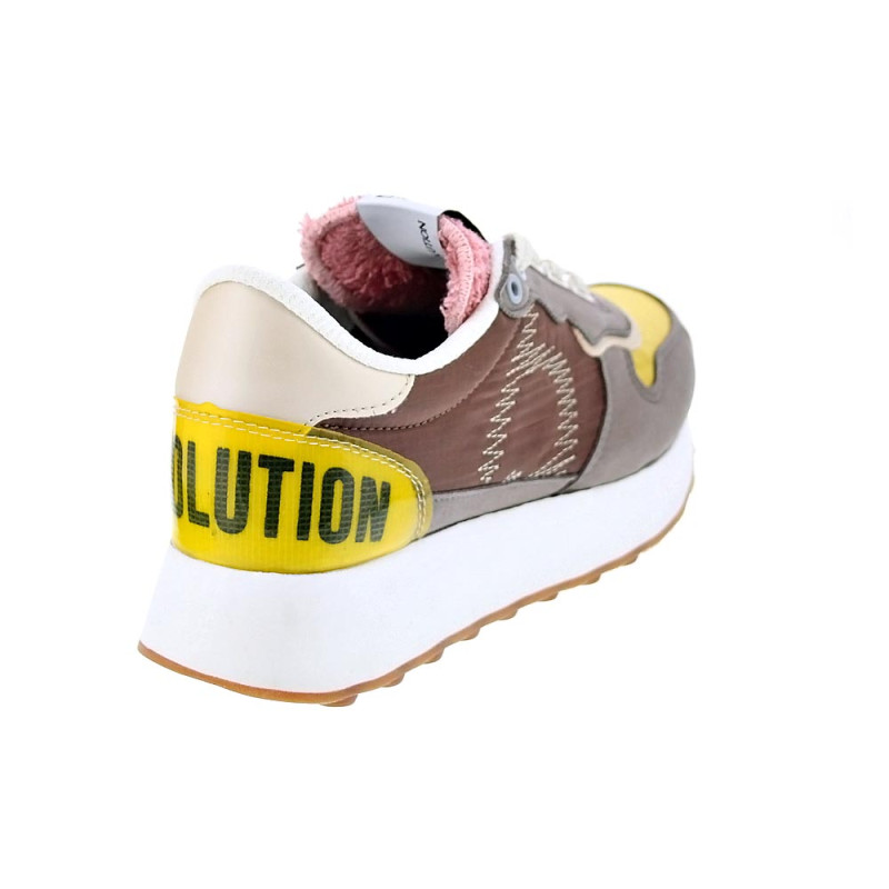 Zapatillas Duuo zapatos Mujer modelo Calma High Beige 