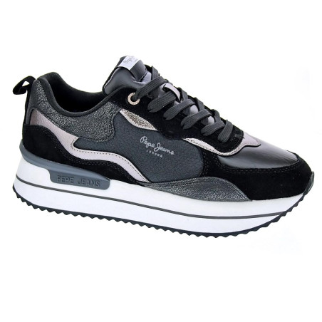 Zapatillas Pepe Jeans zapatos Mujer modelo Rusper Nas Negro 