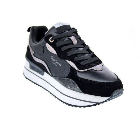 Zapatillas Pepe Jeans zapatos Mujer modelo Rusper Nas Negro 