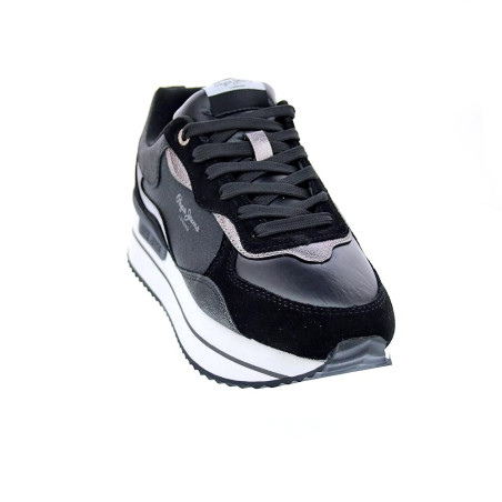 Zapatillas Pepe Jeans zapatos Mujer modelo Rusper Nas Negro 