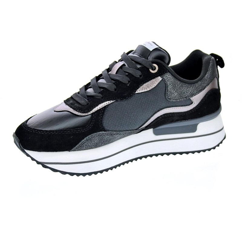 Zapatillas Pepe Jeans zapatos Mujer modelo Rusper Nas Negro 