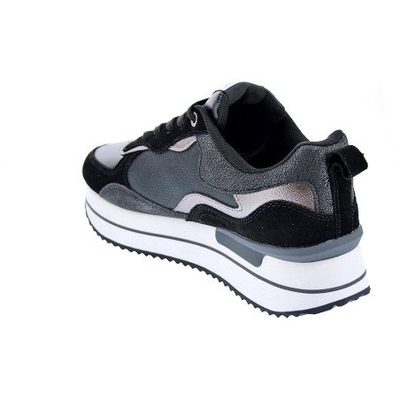 Zapatillas Pepe Jeans zapatos Mujer modelo Rusper Nas Negro 