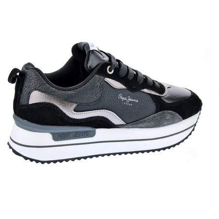 Zapatillas Pepe Jeans zapatos Mujer modelo Rusper Nas Negro 