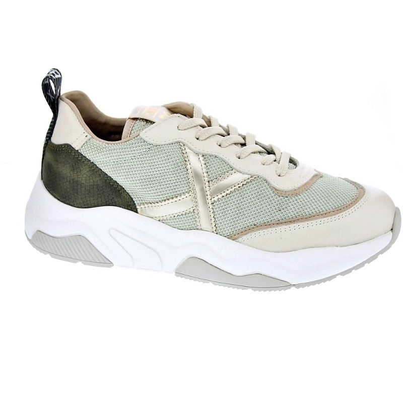 Zapatillas Munich zapatos Mujer modelo Wave Beige 