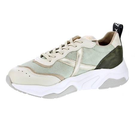 Zapatillas Munich zapatos Mujer modelo Wave Beige 