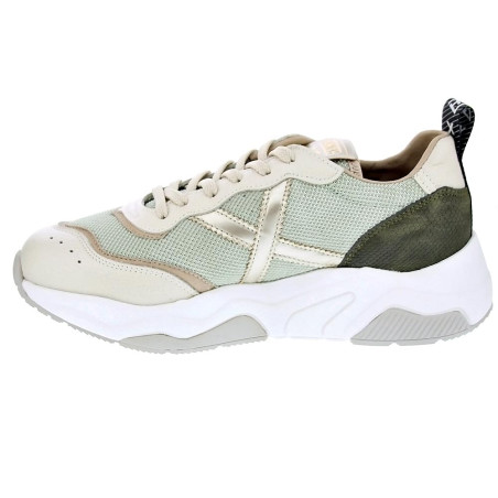 Zapatillas Munich zapatos Mujer modelo Wave Beige 